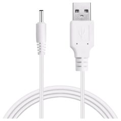 Cable cargador USB 5V - blanco