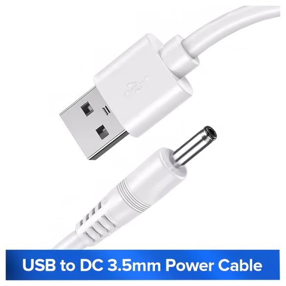 LELO - cargador USB 5V - cable de carga - blanco