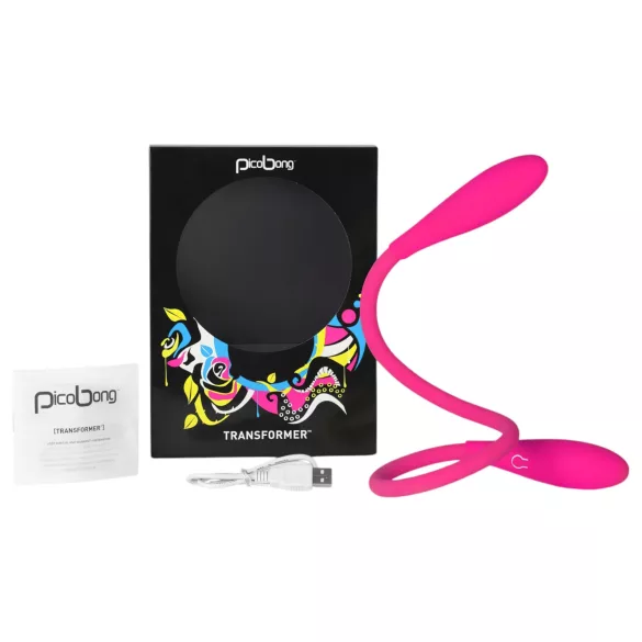 Picobong Transformer - vibrador unisex recargable resistente al agua - rosa