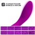 LELO Mona Wave - Vibrador G-punto resistente al agua (lila)
