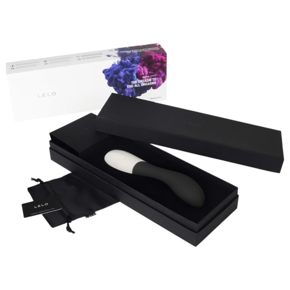LELO Mona Wave - vibrador punto G impermeable - silicona negra
