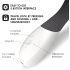 LELO Mona Wave - vibrador resistente al agua para punto G (negro)