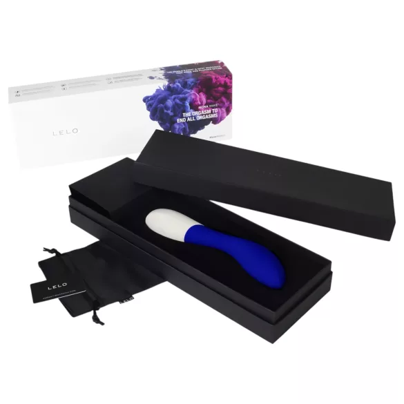 LELO Mona Wave - vibrador punto G impermeable - silicona azul