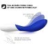 LELO Mona Wave - vibrador resistente al agua G-punto (azul)