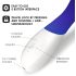 LELO Mona Wave - Vibrador G-Spot resistente al agua (azul)