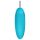 Picobong Honi 2 - huevo vibrador impermeable (turquesa)