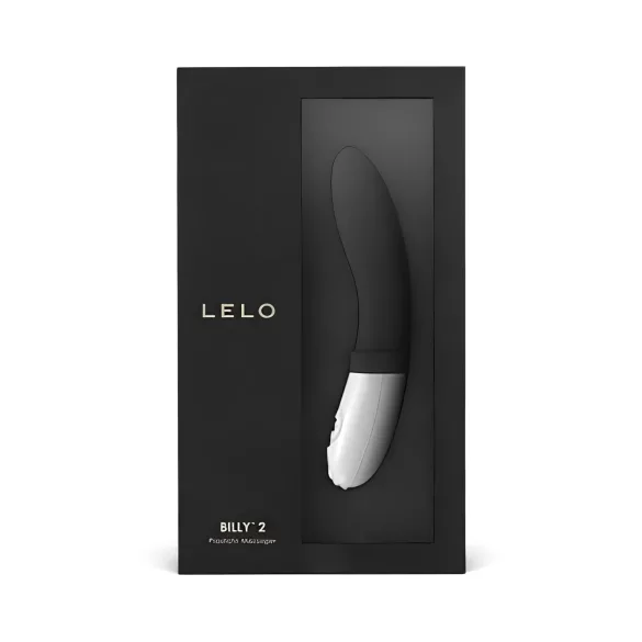 LELO Billy 2 - vibrador prostático recargable impermeable - negro