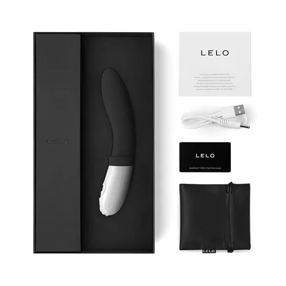 LELO Billy 2 - vibrador prostático recargable impermeable - negro