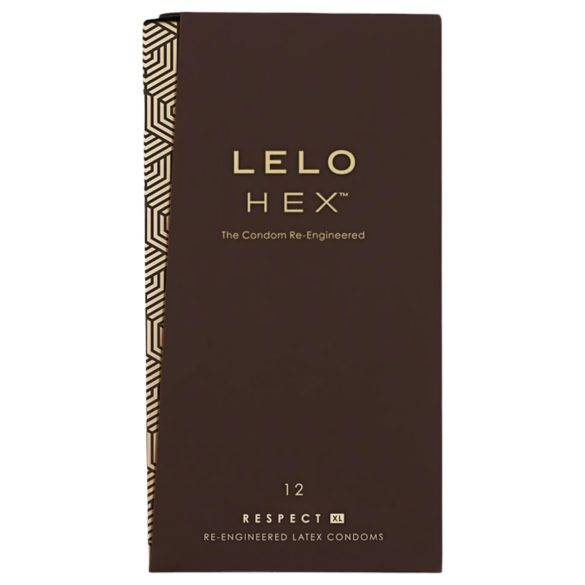 LELO Hex Respect XL - condones de lujo (12 uds.)