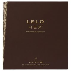 LELO Hex Respect XL - condón de lujo (36 ud)