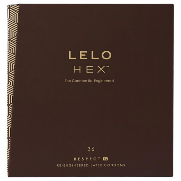 LELO Hex Respect XL - condón de lujo (36 ud)
