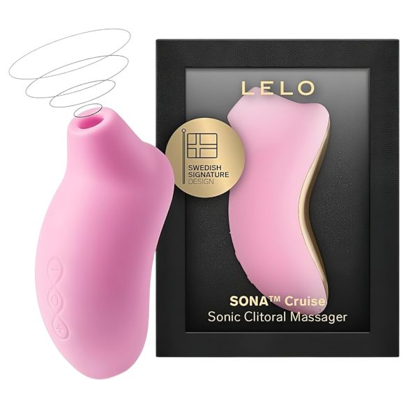 LELO Sona Cruise - estimulador de clítoris por ondas sónicas (rosa)