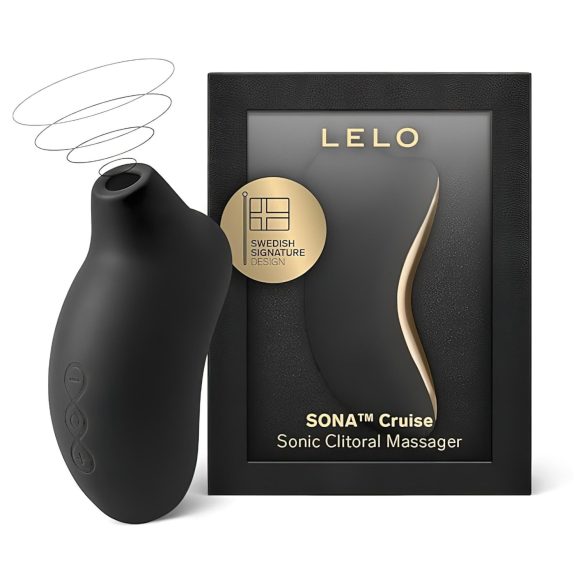 LELO Sona Cruise - estimulador de clítoris con ondas sonoras (negro)