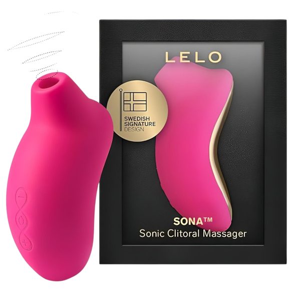 LELO Sona - estimulador de clítoris sónico (cereza)