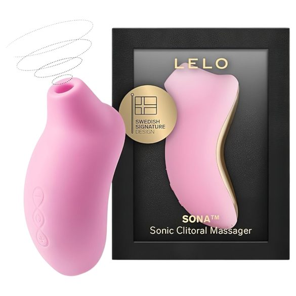 LELO Sona - Estimulador de clítoris con ondas sonoras (rosa)