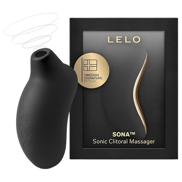 LELO Sona - estimulador de clítoris por ondas sónicas (negro)