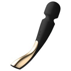   LELO Smart Wand 2 - grande - vibrador masajeador recargable (negro)