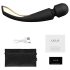 LELO Smart Wand 2 - grande - vibrador masajeador recargable (negro)