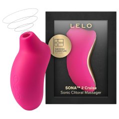   LELO Sona 2 Cruise - estimulador clitorial con ondas sonoras (cereza)