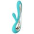 LELO Soraya 2 - Vibrador resistente al agua con brazo estimulador (turquesa)