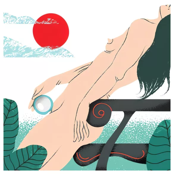 LELO Ora 3 - estimulador oral y vibrador de clítoris - silicona azul