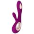LELO Soraya Wave - vibrador púrpura oscilante con estimulador de clítoris