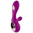 LELO Soraya Wave - vibrador púrpura oscilante con estimulador de clítoris