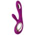LELO Soraya Wave - Vibrador recargable con masajeador (púrpura)