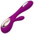 LELO Soraya Wave - vibrador púrpura oscilante con estimulador de clítoris