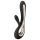 LELO Soraya 2 - vibrador con brazo para clítoris, recargable e impermeable (negro)