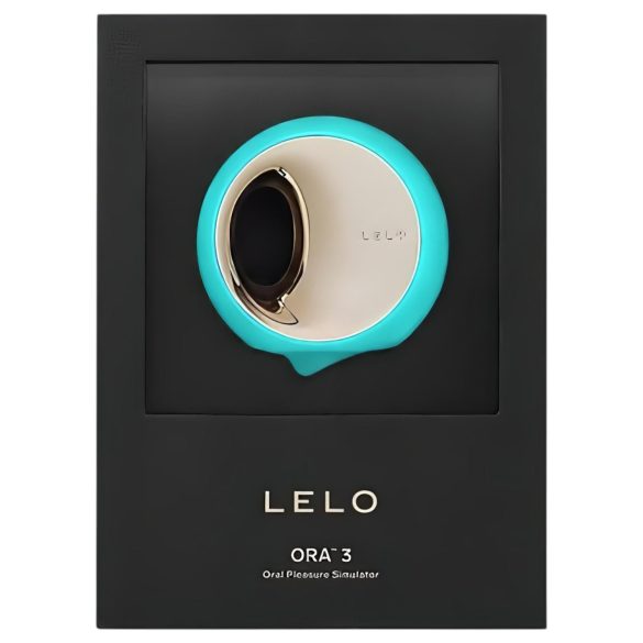 LELO Ora 3 - simulador oral y vibrador para clítoris - silicona turquesa
