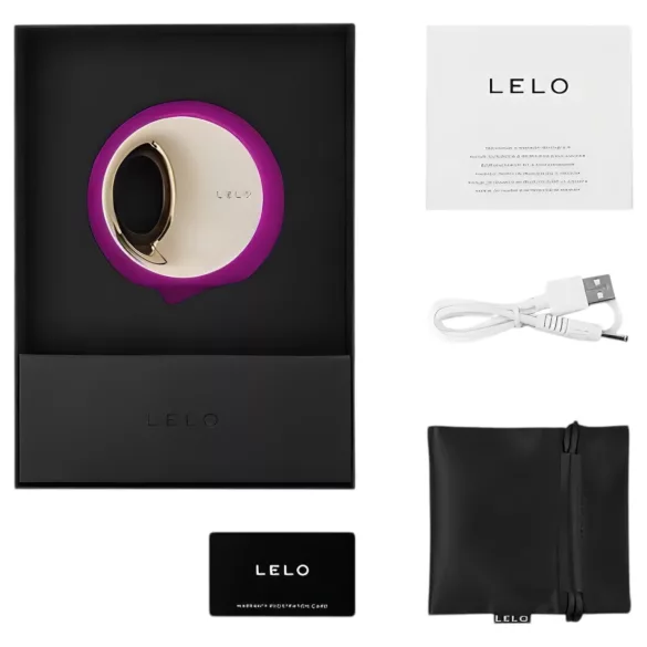 LELO Ora 3 - simulador de sexo oral y vibrador para clítoris - lila
