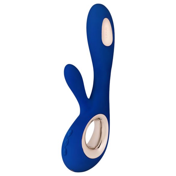 LELO Soraya Wave - vibrador con batería y brazo estimulador (azul)