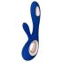 LELO Soraya Wave - Vibrador Azul con Estimulador de Clítoris y Movimiento Ondulante