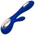 LELO Soraya Wave - Vibrador Azul con Estimulador de Clítoris y Movimiento Ondulante