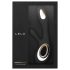 LELO Soraya Wave - Vibrador negro con ola de placer y brazo estimulador