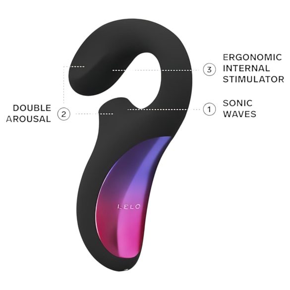 LELO Enigma - vibrador recargable 2en1 punto G y clítoris