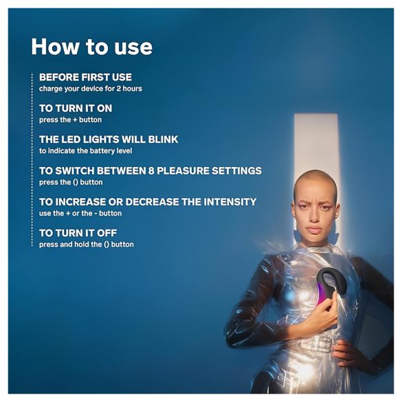 LELO Enigma - vibrador recargable 2en1 punto G y clítoris