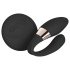LELO Tiani Duo - vibrador de pareja de silicona (negro)