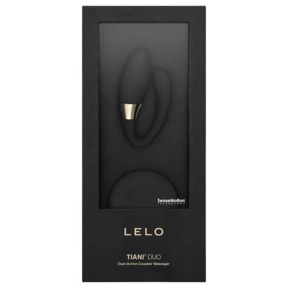 LELO Tiani Duo - vibrador para parejas - silicona - negro
