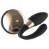LELO Tiani Duo - vibrador de silicona para parejas (negro)