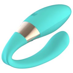   LELO Tiani Harmony - vibrador recargable, inteligente para parejas (turquesa)