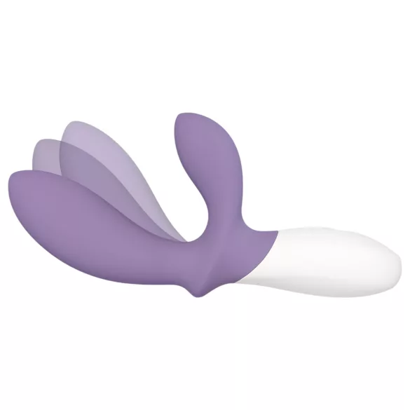 LELO Loki Wave 2 - vibrador prostático recargable impermeable silicona violeta