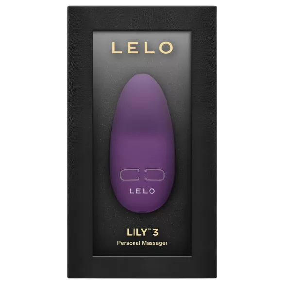 LELO Lily 3 - vibrador clitorial recargable impermeable - color morado oscuro