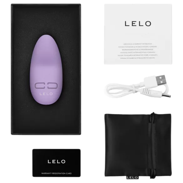 LELO Lily 3 - vibrador recargable para clítoris - impermeable - lila