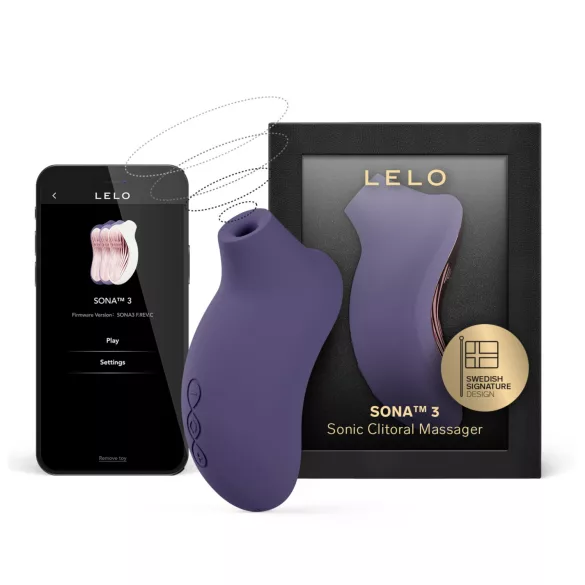 LELO Sona 3 - succionador de clítoris por ondas sónicas - silicona lila