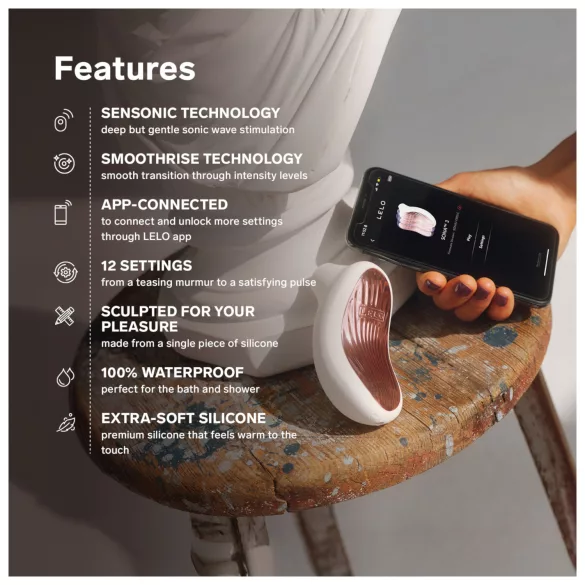 LELO Sona 3 - succionador de clítoris por ondas sónicas - silicona lila