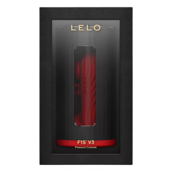 LELO F1s V3 - masturbador interactivo masculino - silicona roja