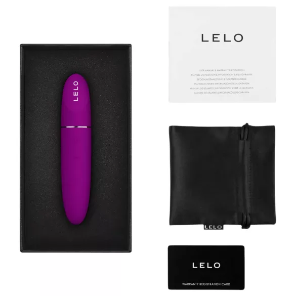 LELO Mia 3 - vibrador tipo barra compacto - silicona rosa