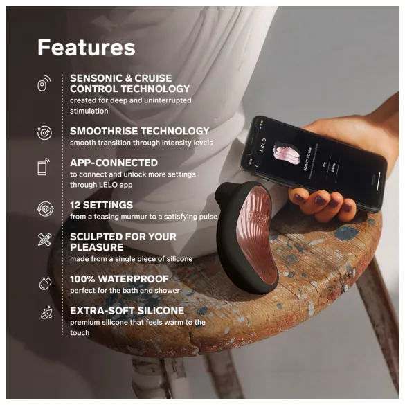 LELO Sona 3 Cruise - succionador de clítoris por ondas - silicona lila